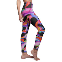 Load image into Gallery viewer, Women's Cut &amp; Sew Casual Leggings (AOP)