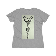 Load image into Gallery viewer, Women's Heather Wicking Tee