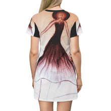 Load image into Gallery viewer, All Over Print T-Shirt Dress