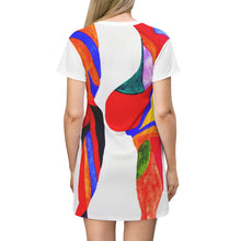 Load image into Gallery viewer, All Over Print T-Shirt Dress