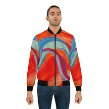 Load image into Gallery viewer, Men&#39;s Bomber Jacket (AOP)