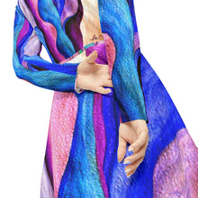 Load image into Gallery viewer, Women's Long Sleeve Dance Dress (AOP)