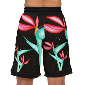 Basketball Rib Shorts (AOP)