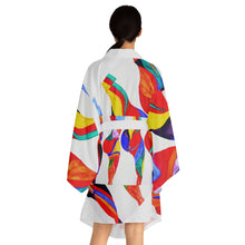Load image into Gallery viewer, Long Sleeve Kimono Robe