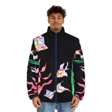 Load image into Gallery viewer, Men&#39;s Puffer Jacket (AOP)