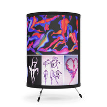Load image into Gallery viewer, Tripod Lamp with High-Res Printed Shade, US/CA plug