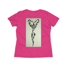 Load image into Gallery viewer, Women's Heather Wicking Tee