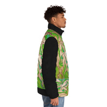 Load image into Gallery viewer, Men&#39;s Puffer Jacket (AOP)