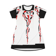 Load image into Gallery viewer, All Over Print T-Shirt Dress