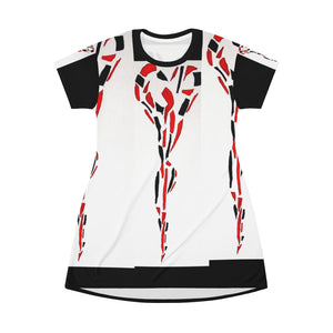 All Over Print T-Shirt Dress