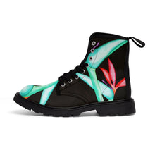 Load image into Gallery viewer, Birds of Paradise Men&#39;s Canvas Boots