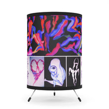 Load image into Gallery viewer, Tripod Lamp with High-Res Printed Shade, US/CA plug