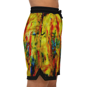 Basketball Rib Shorts (AOP)