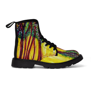 Women's Canvas Boots