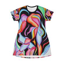 Load image into Gallery viewer, All Over Print T-Shirt Dress