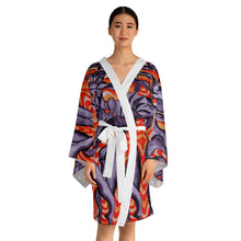 Load image into Gallery viewer, Long Sleeve Kimono Robe