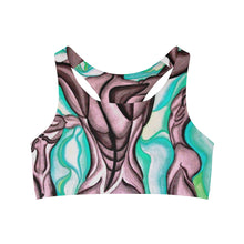 Load image into Gallery viewer, Seamless Sports Bra (AOP)