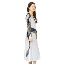 Load image into Gallery viewer, Women's Long Sleeve Dance Dress (AOP)