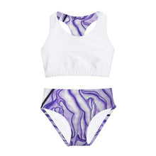Load image into Gallery viewer, Girls Two Piece Swimsuit (AOP)