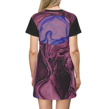 Load image into Gallery viewer, All Over Print T-Shirt Dress