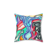 Load image into Gallery viewer, Spun Polyester Square Pillow Case