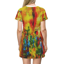 Load image into Gallery viewer, All Over Print T-Shirt Dress