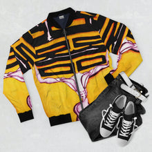Load image into Gallery viewer, Men&#39;s Bomber Jacket (AOP)