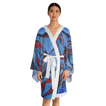 Load image into Gallery viewer, Long Sleeve Kimono Robe