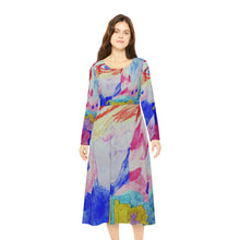 Load image into Gallery viewer, Women's Long Sleeve Dance Dress