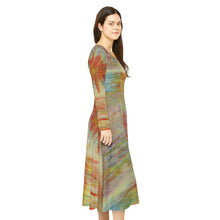 Load image into Gallery viewer, Women's Long Sleeve Dance Dress (AOP)