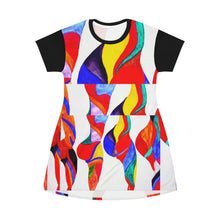 Load image into Gallery viewer, All Over Print T-Shirt Dress