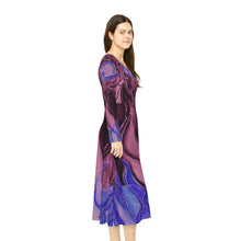 Load image into Gallery viewer, Women's Long Sleeve Dance Dress