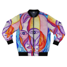 Load image into Gallery viewer, Men&#39;s Bomber Jacket (AOP)
