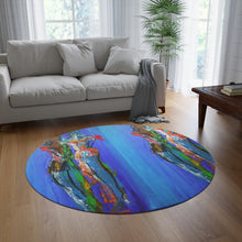 Load image into Gallery viewer, Round Rug
