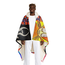 Load image into Gallery viewer, Hooded Sherpa Fleece Blanket