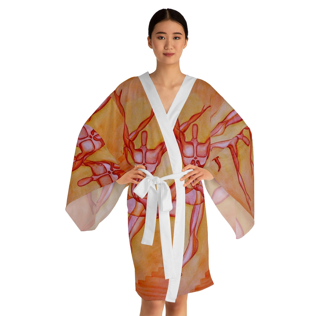 Long Sleeve Kimono Robe