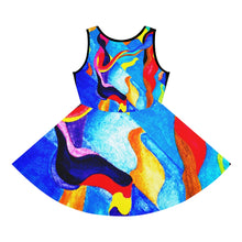 Load image into Gallery viewer, Girls&#39; Sleeveless Sundress (AOP)