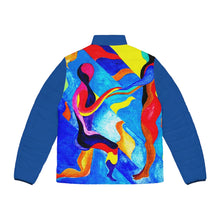 Load image into Gallery viewer, Men&#39;s Puffer Jacket (AOP)