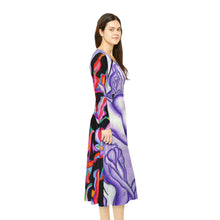 Load image into Gallery viewer, Women's Long Sleeve Dance Dress
