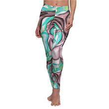 Load image into Gallery viewer, Women's Cut &amp; Sew Casual Leggings