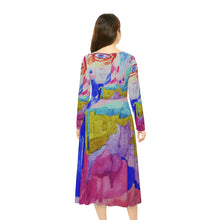 Load image into Gallery viewer, Women's Long Sleeve Dance Dress