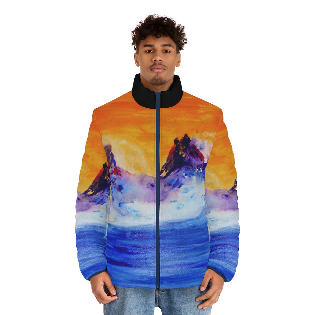 Men's Puffer Jacket (AOP)