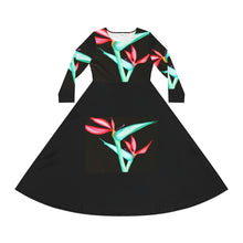 Load image into Gallery viewer, Women's Long Sleeve Dance Dress (AOP)