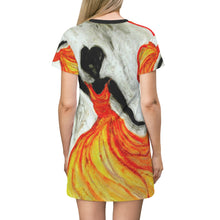 Load image into Gallery viewer, All Over Print T-Shirt Dress