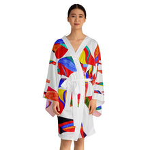 Load image into Gallery viewer, Long Sleeve Kimono Robe