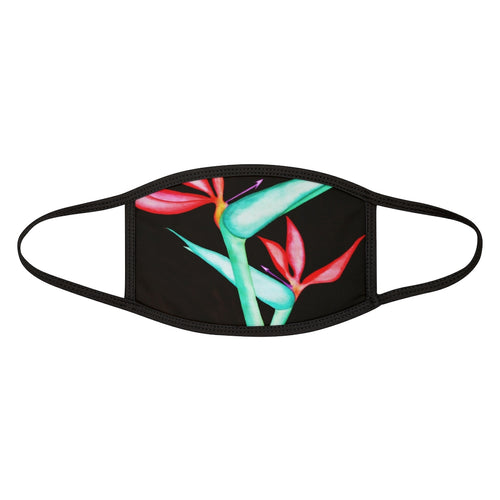 Birds of Paradise Mixed-Fabric Face Mask