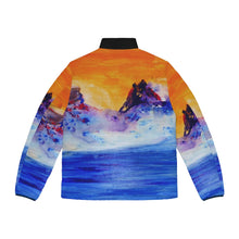 Load image into Gallery viewer, Men&#39;s Puffer Jacket (AOP)