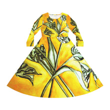 Load image into Gallery viewer, Women's Long Sleeve Dance Dress