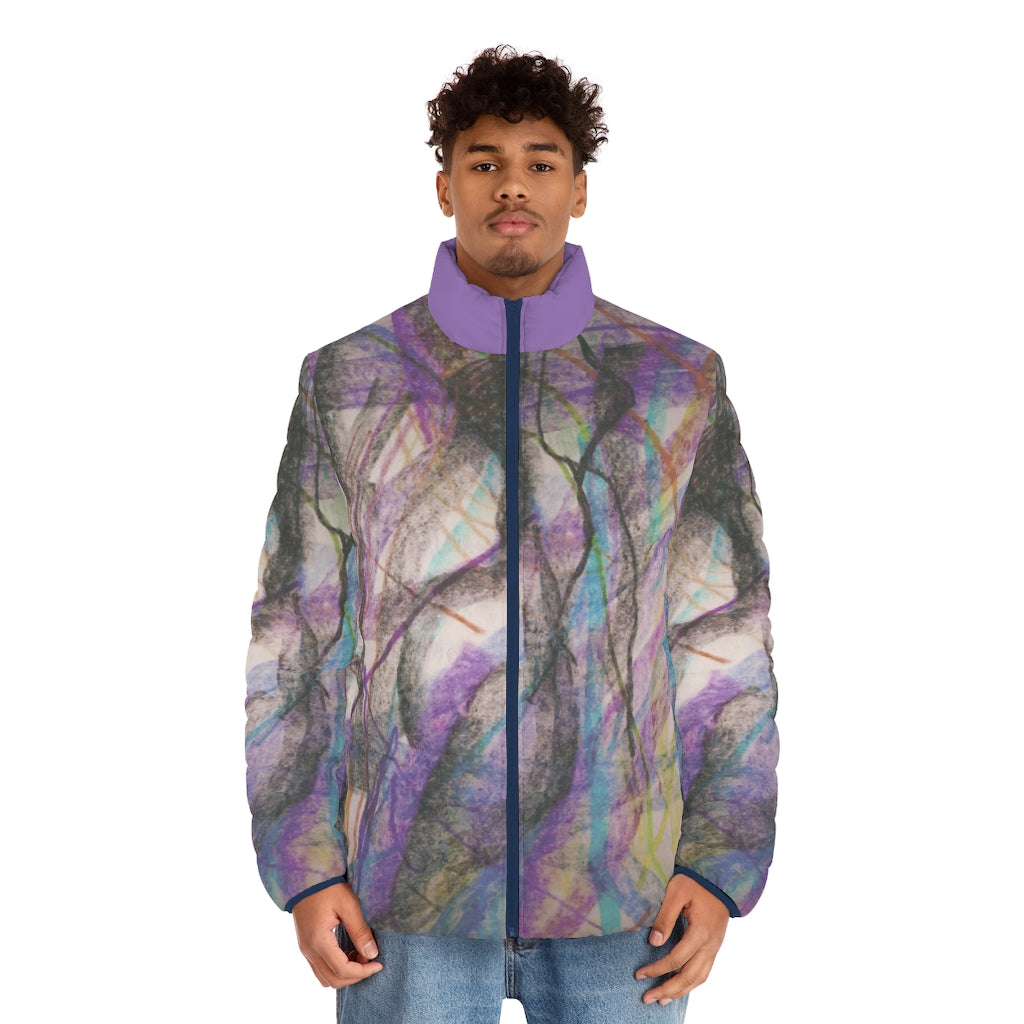 Men's Puffer Jacket (AOP)