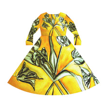 Load image into Gallery viewer, Women's Long Sleeve Dance Dress